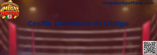 Referencia visual de la Casilla Destinada Al Código para ingresar una clave promocional en Mega Jackpot