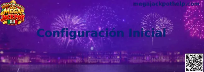 Imagen de referencia para la configuración inicial de Mega Jackpot