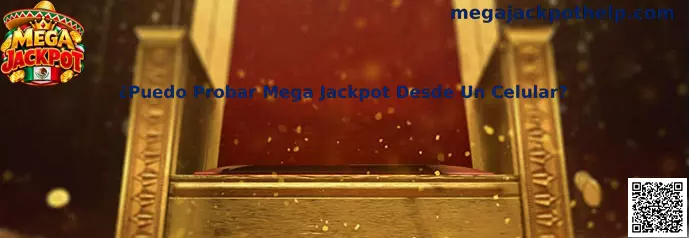 Referencia visual de Mega Jackpot para consultar la experiencia de demostración en un celular